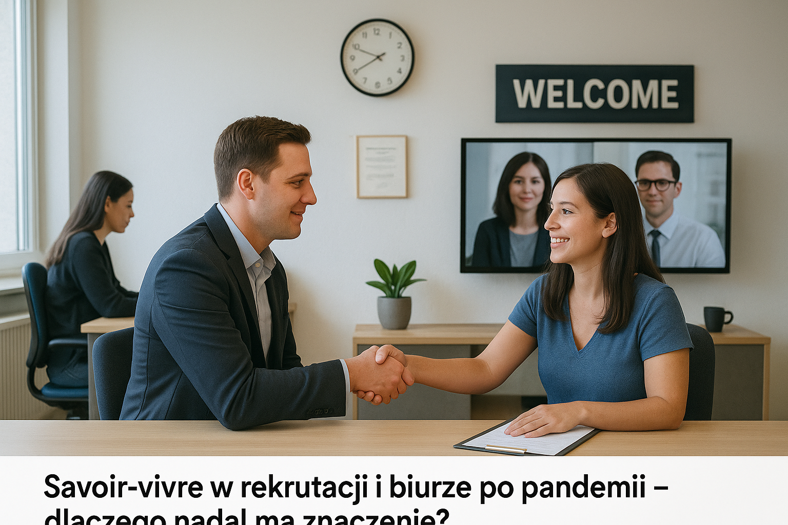 Savoir-vivre w rekrutacji i biurze – dlaczego nadal ma znaczenie❓